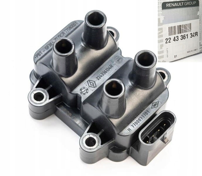 фото №2, Катушка зажигания 1.2 dacia dokker sandero logan renault thalia oryg