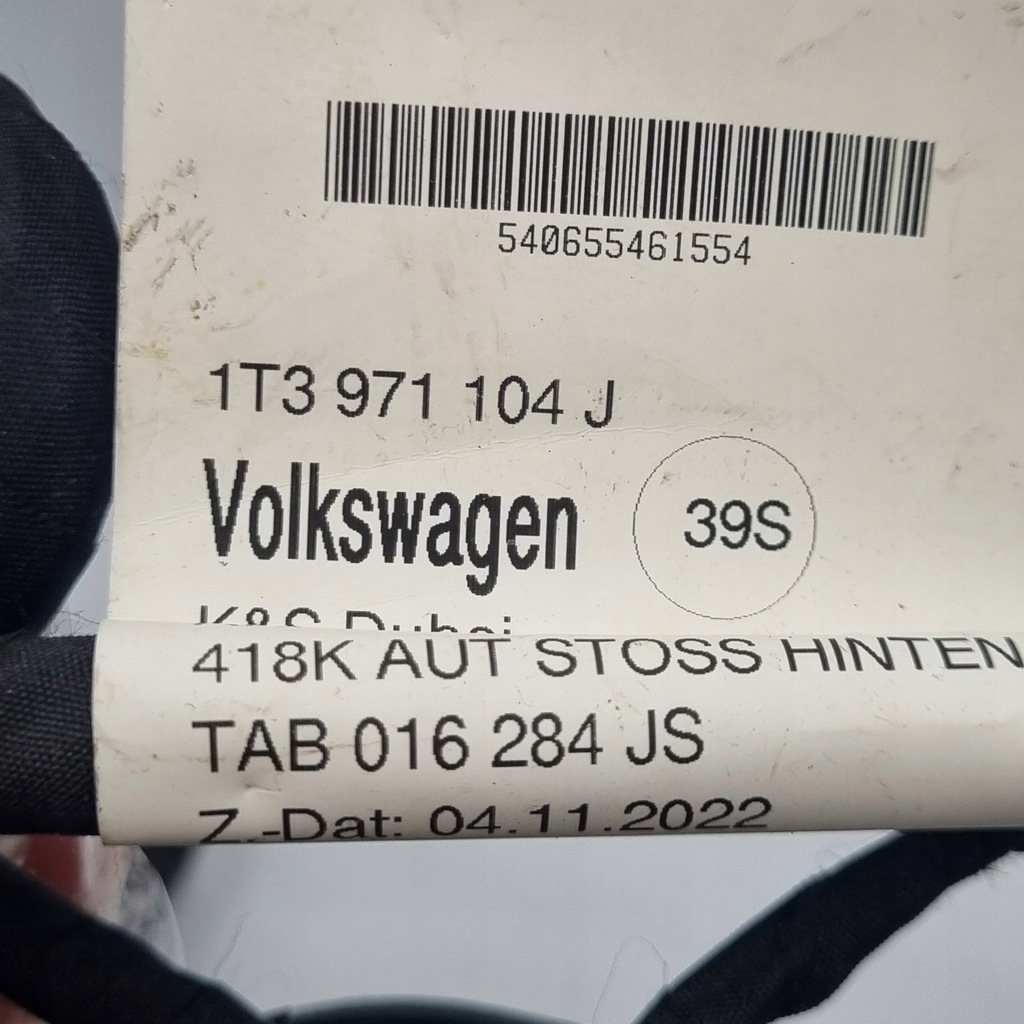 фото №7, Жгут pdc задняя задняя vw id buzz id. buzz оригинал + датчики pdc 1t3971104j