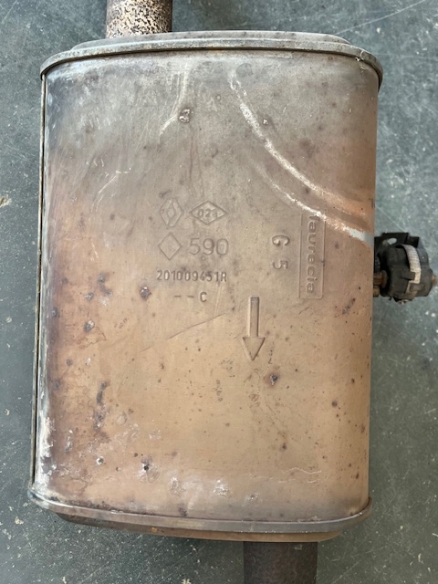 фото №5, Гаситель выхлоп конечный renault espace v 1.6 dci