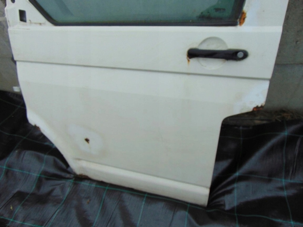 фото №8, Дверь левый перед vw transporter t5 белый полный