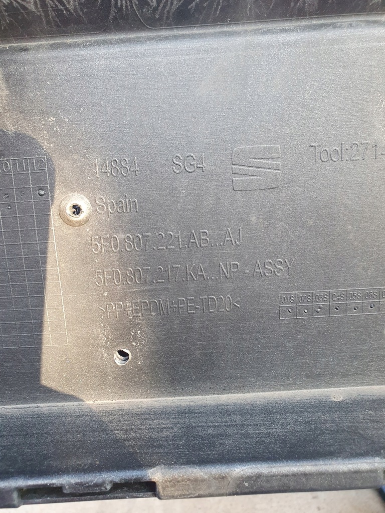 фото №10, Seat оригінальний номер 5f0807221ab бампер
