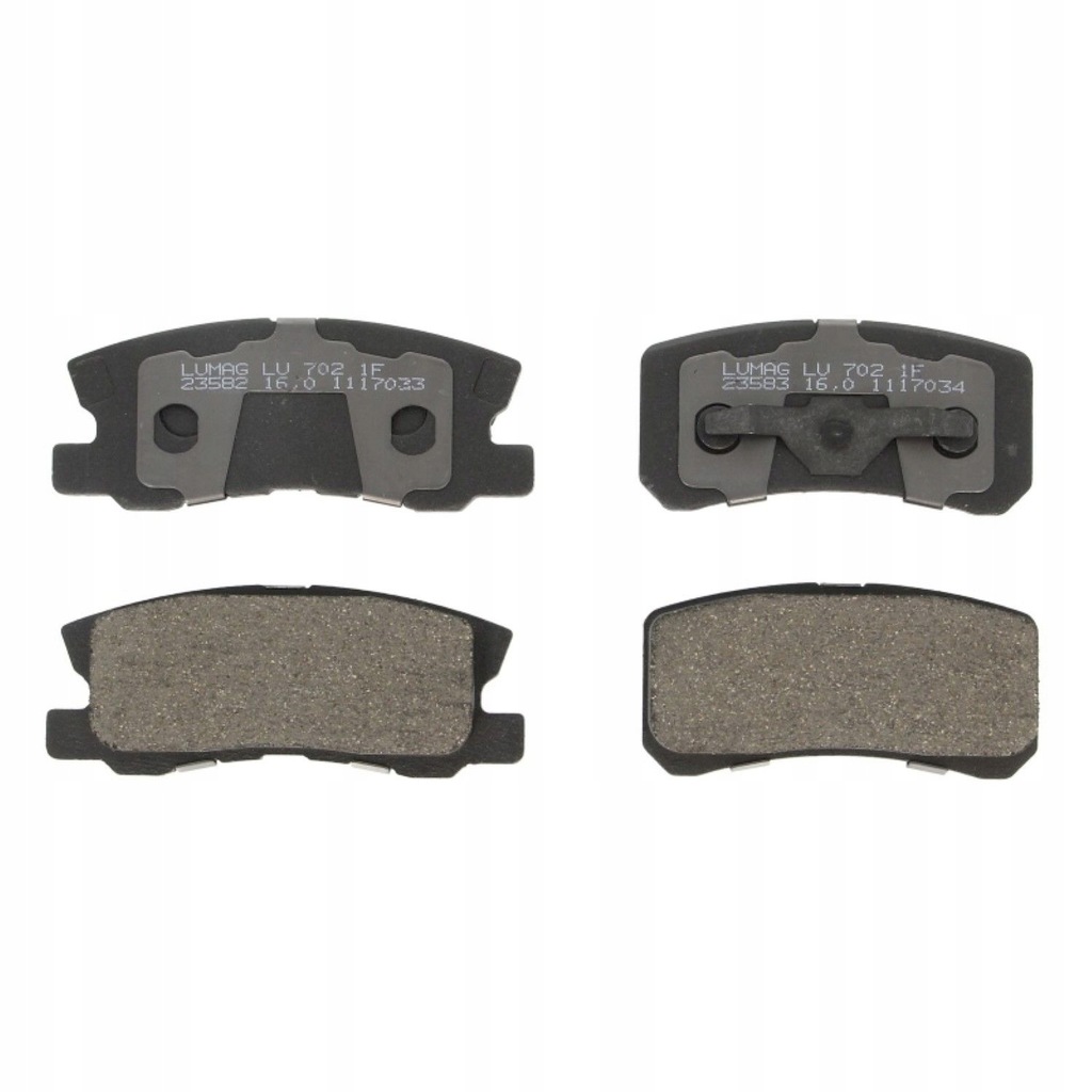 фото №10, Тормозные колодки ham перед breck peugeot 4007 2.2 hdi