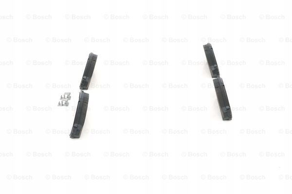 фото №12, Гальмівні колодки ham. mitsubishi pajero pinin 99- bosch 986 424 713 набір гальмівних колодок