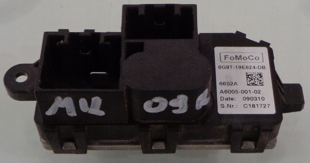 фото №1, Ford galaxy mk3 09 r резистор резистор обігрівача