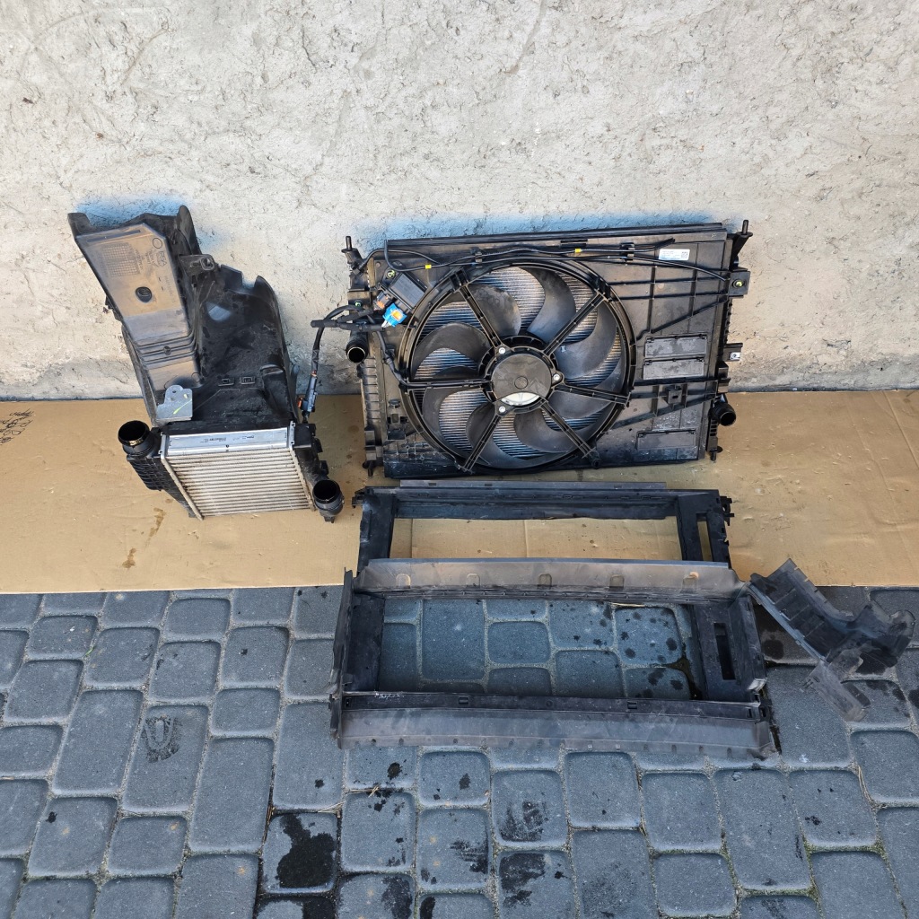 фото №1, Комплект радиатор opel grandland citroen ds7 peugeot 508 ii 3008 5008