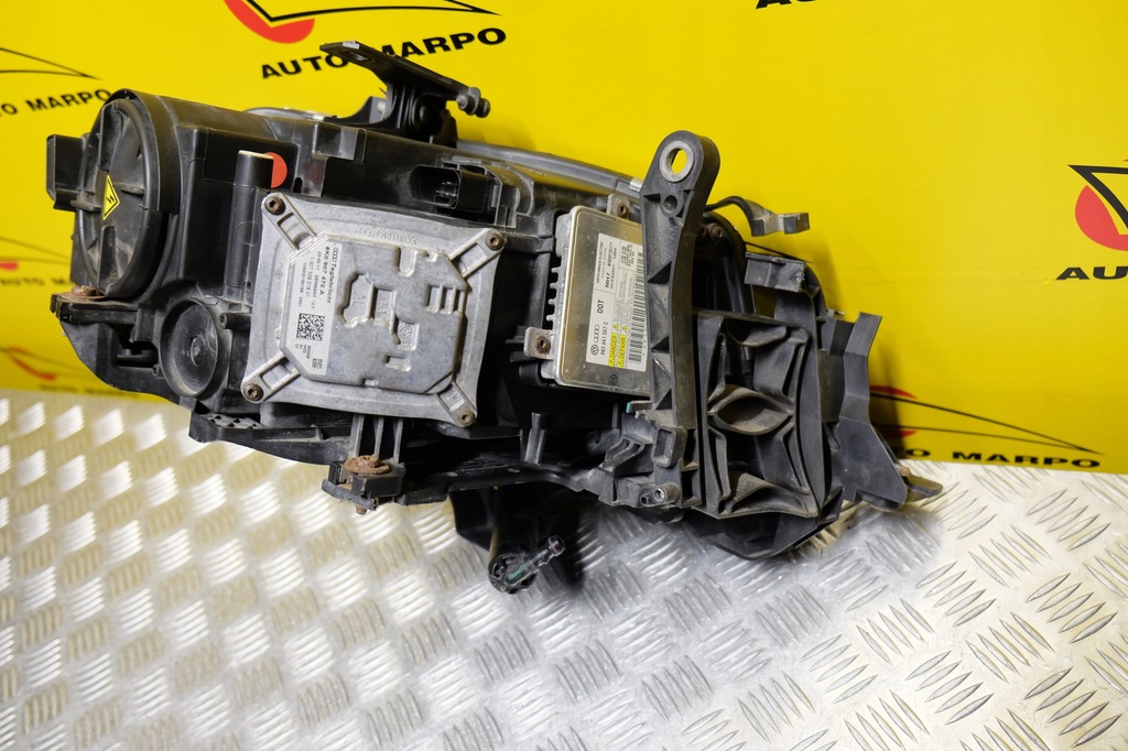 фото №12, Audi a4 s4 b8 2009-2012 фара лампа ксенон некрутящаяся левая usa