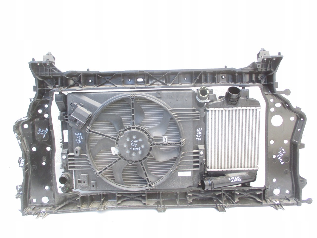 фото №8, Renault captur ii радиатор wody кондиционер интеркулер pas передний 1.0 tce