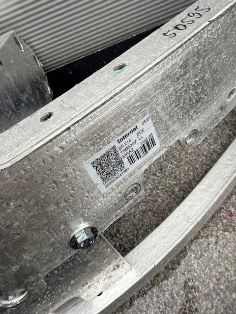 фото №6, Балка передняя комплектная mercedes e klasa w214 абсорбер зона a2146009900