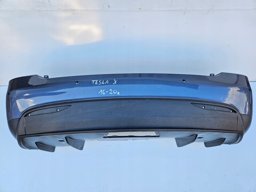 фото №1, Tesla model x бампер задняя задний