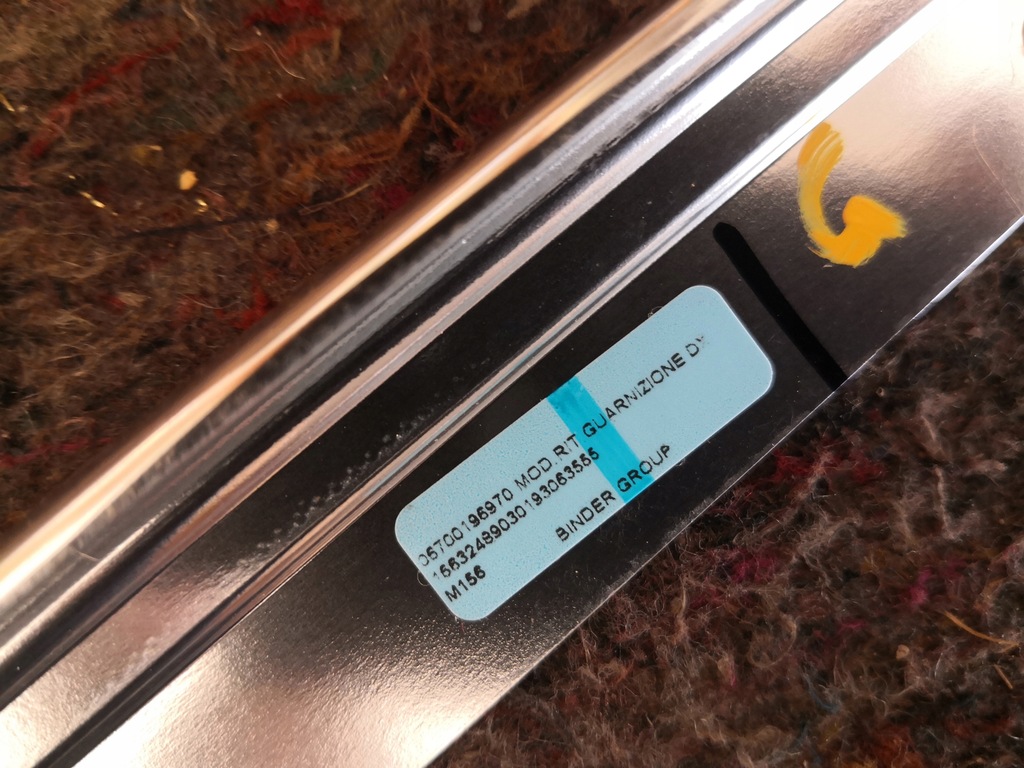 фото №6, Молдинг хром drzwi-dach maserati quattroporte vi 6700196970 6700196990