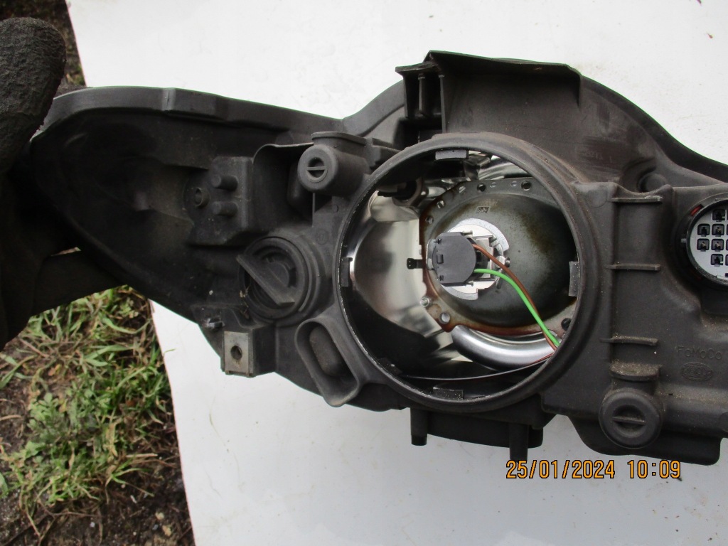 фото №9, Jaguar xf x250 2008-2011 r- лампа передняя левая ,angielska