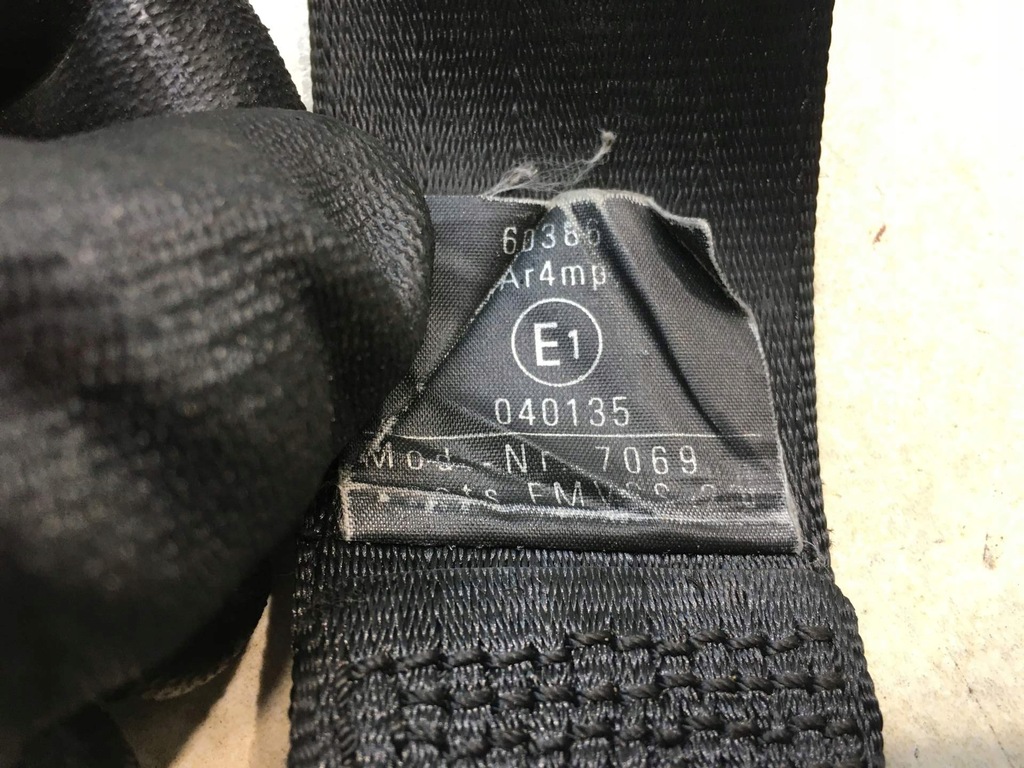 фото №8, Pas безпеки лівий задня audi a6 c5 4b9857805