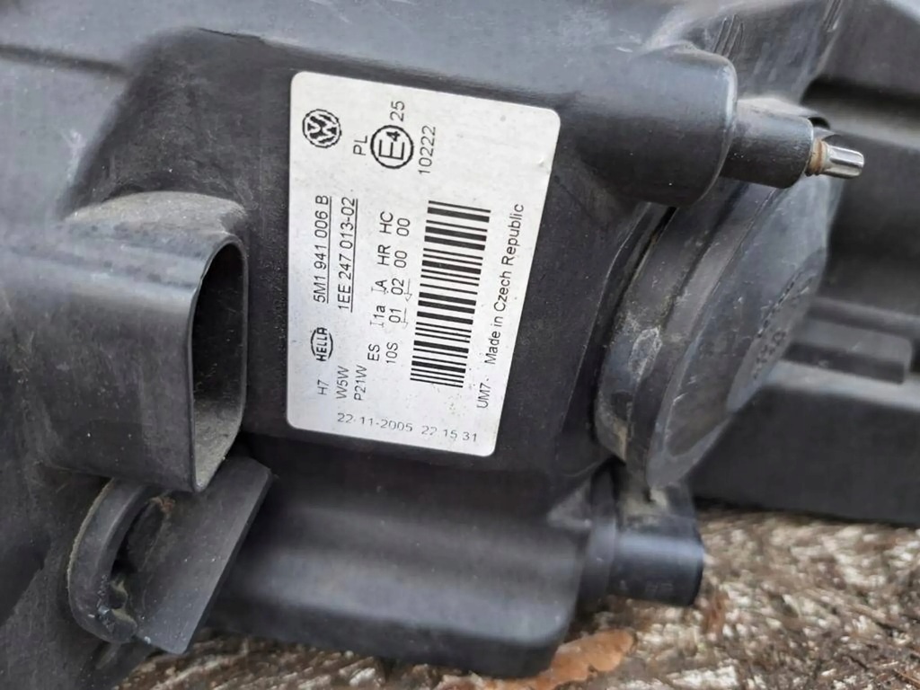 фото №8, Volkswagen golf plus 2009 с передний лампы передние