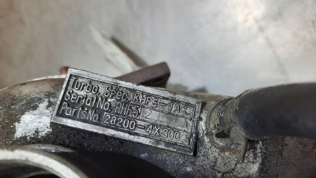 фото №5, Турбонагнетатель kia carnival 2.9d