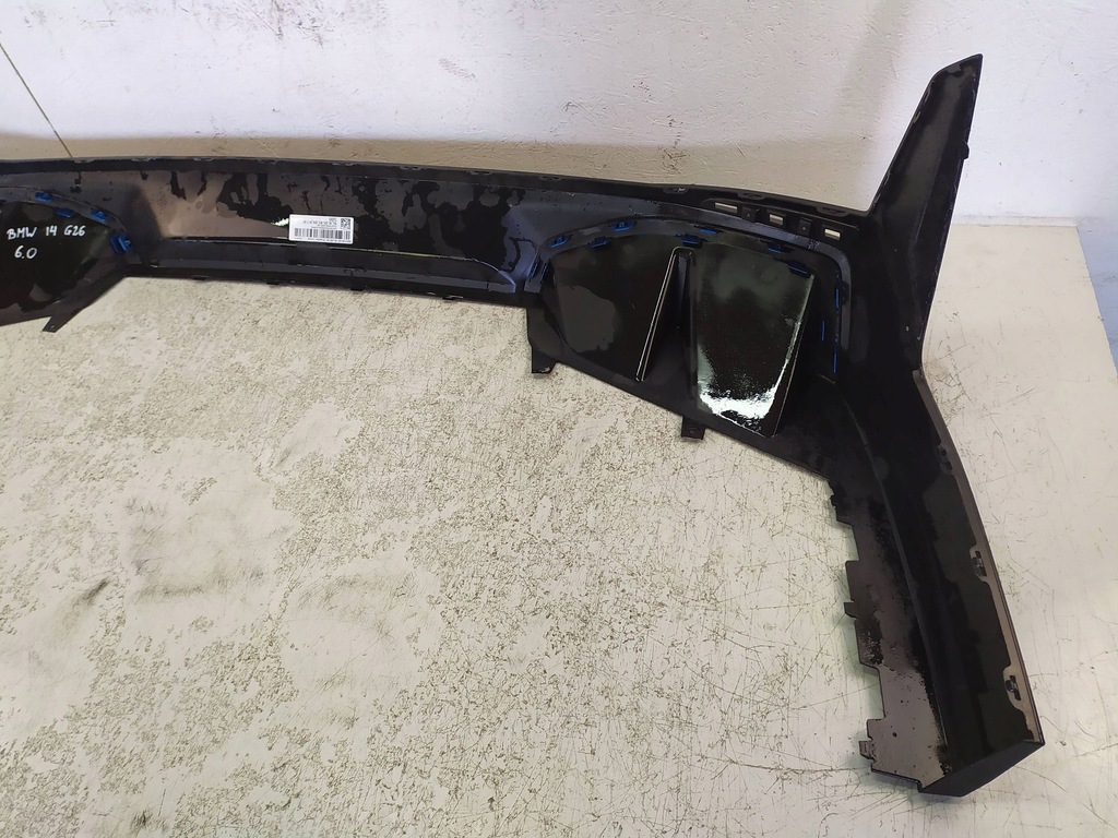 фото №14, Накладка бампер задняя спойлер bmw i4 g26