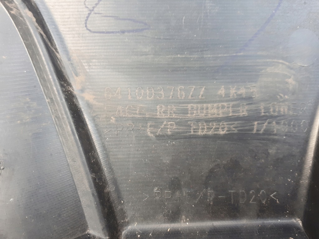 фото №14, Mitsubishi eclipse cross 2017-2020 17-20 бампер задній задня