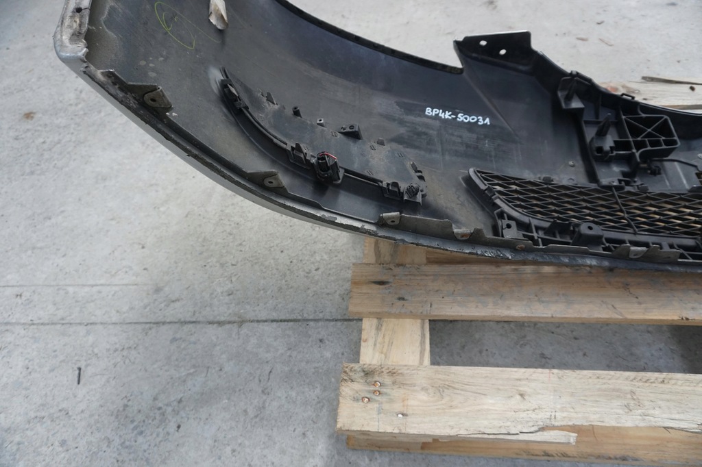 фото №12, Mazda 3 bk хетчбек 2006rok бампер передній bp4k-50031 szary решітка радіатора