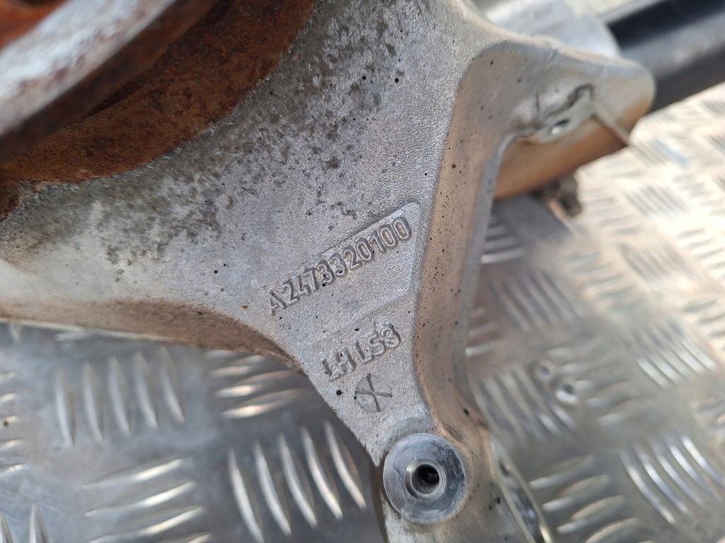 фото №7, Mercedes gla h247 2019- поворотный кулак амортизатор левый перед