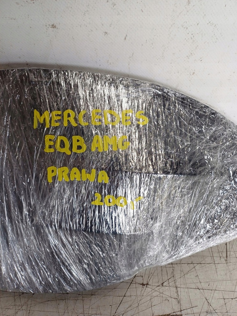 фото №10, Решітка бампера права правий перед mercedes eqa eqb amg