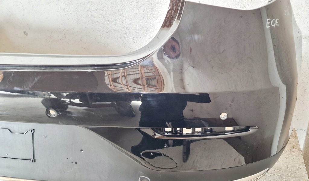 фото №8, Mercedes eqe бампер задняя задний obsidianschwarz