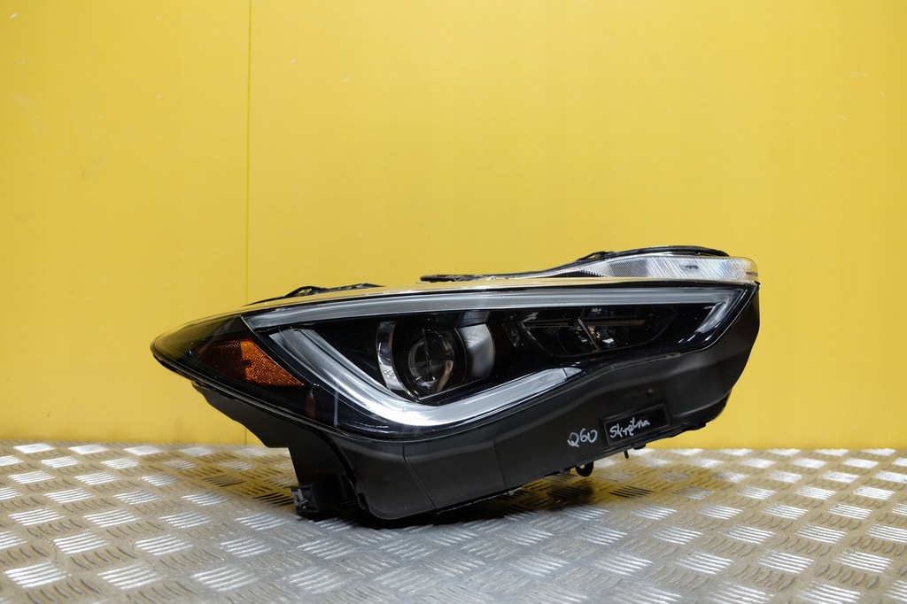 фото №1, Infiniti q60 2017- фара лампа full led поворотная r usa