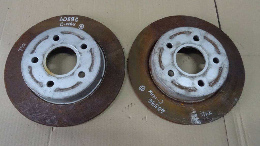 фото №1, Ford c-max 1 i гальмівні диски гальмівні задня лівий правий