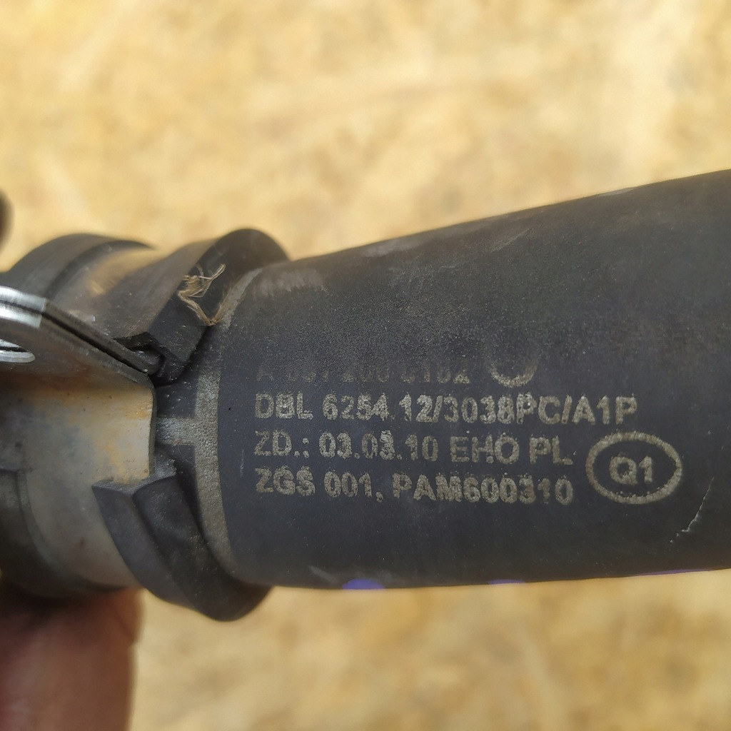 фото №4, Wąż труба wody mercedes w246 1.8 cdi