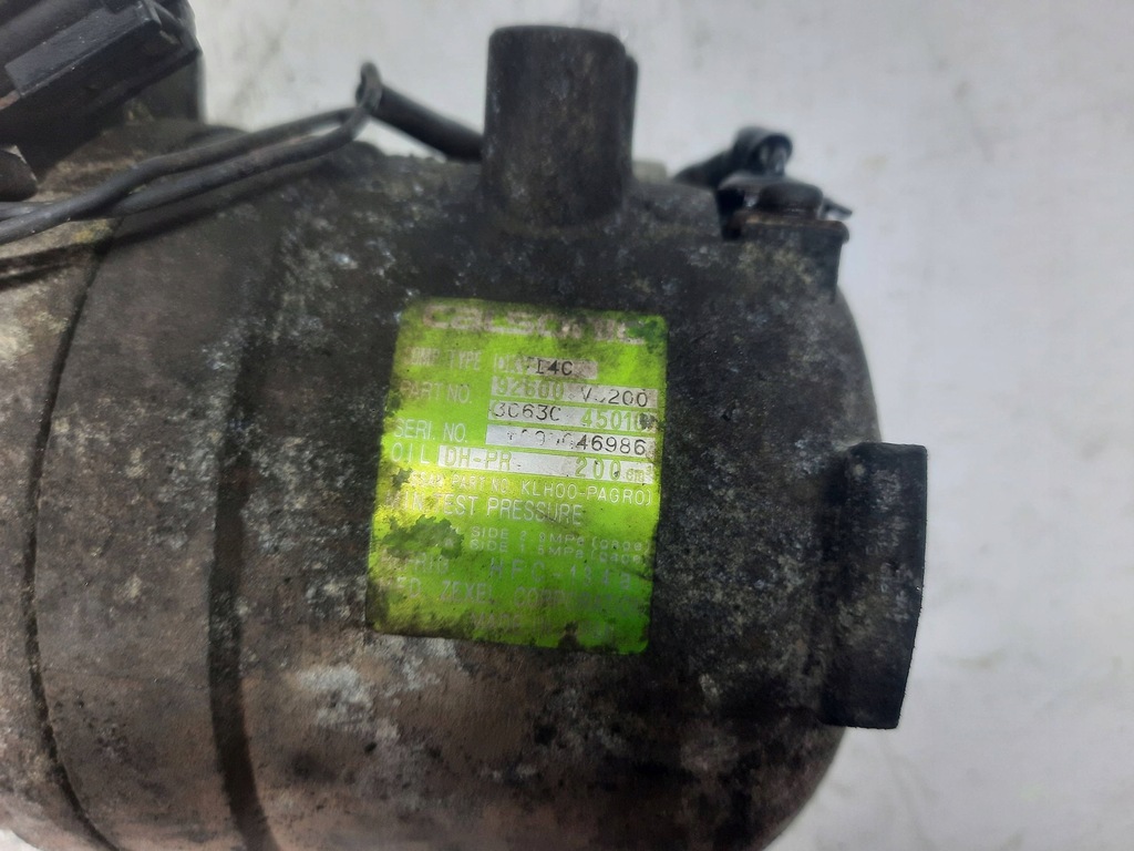 фото №7, Компрессор кондиционера nissan navara d22 2.5 td td25 3c63c45010