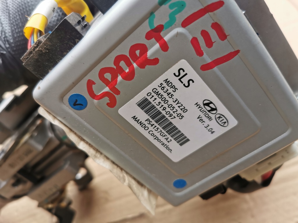 фото №9, Kia sportage iii усилитель электрический двигатель колонка рулевая