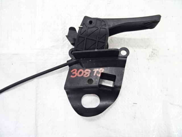 фото №5, Peugeot 308 ii t9 трос тягa відкривання капот кришки двигуна