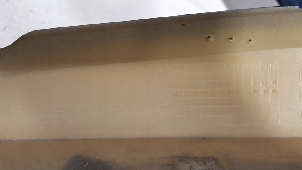 фото №11, Jaguar xk xkr бампер перед передній 2006-2010r