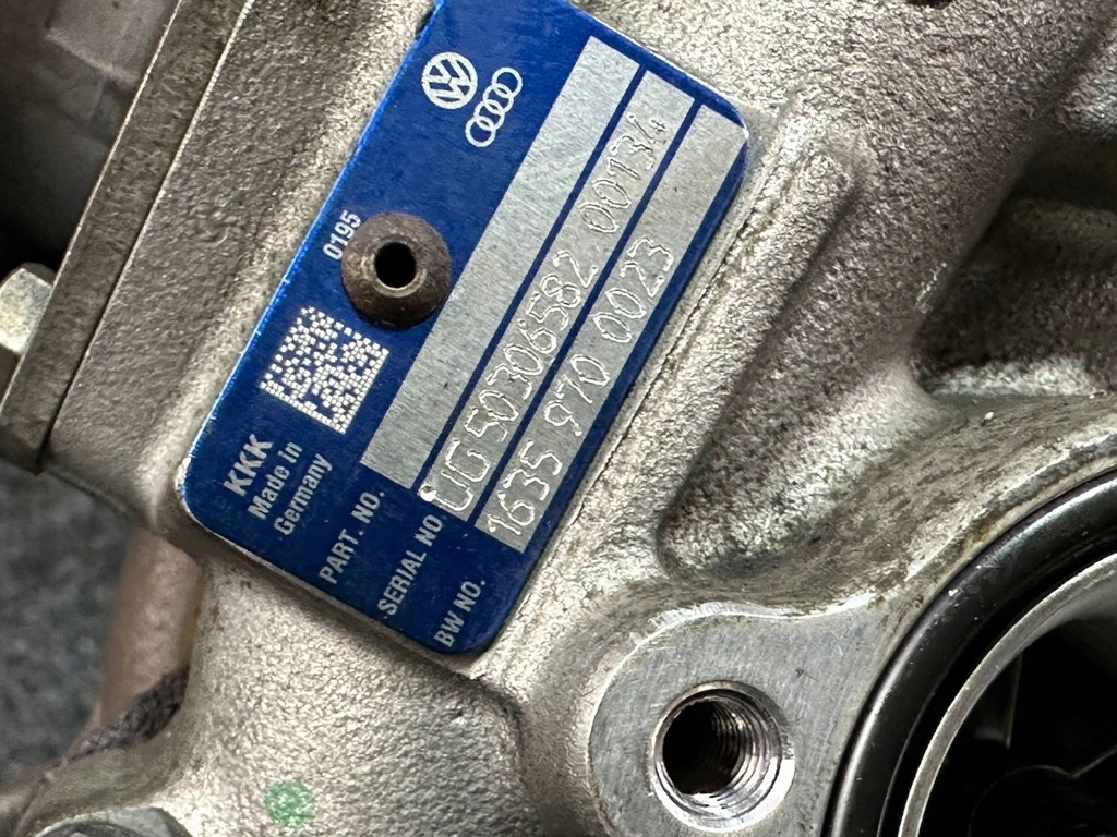 фото №6, Vw crafter transporter multivan bitdi 199 204km турбонагнітач 03n145703g