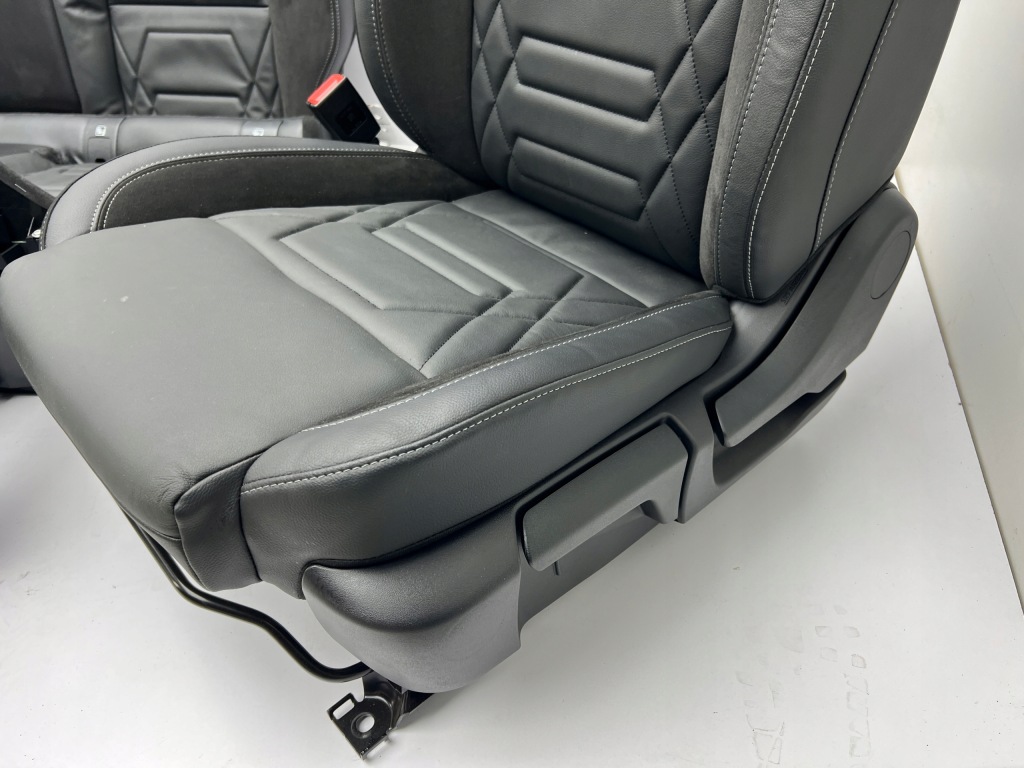 фото №5, Nissan qashqai iii j12 салон сиденья заднее сиденье комплект полукожа alcantara 21-