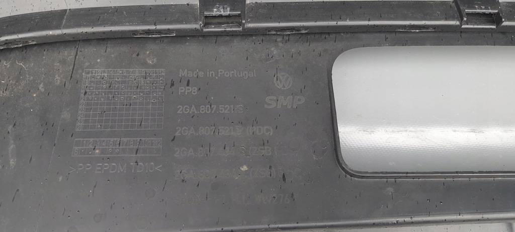 фото №9, Бампер задняя задний volkswagen vw t-roc 2ga 17-