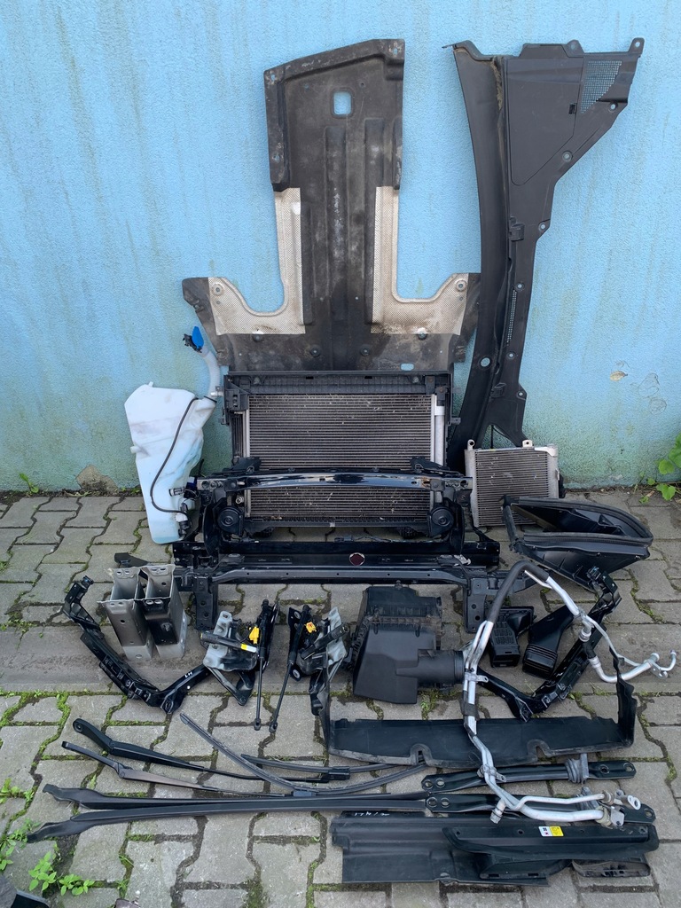 фото №7, Jaguar xe x760 2015-2019 kompletny перед капот лампи бампер колір чорний