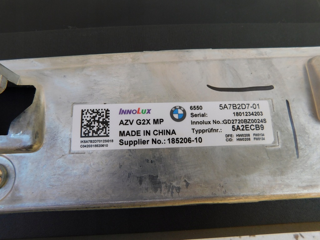 фото №6, Монитор дисплей bmw 7 g70 22- org europa m-ód poznań