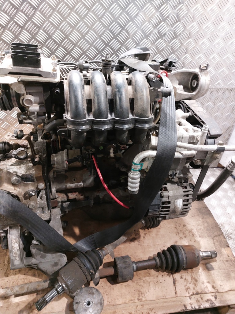 фото №12, Двигатель kompletny ze коробка передач fiat brava 1.2 18a5000