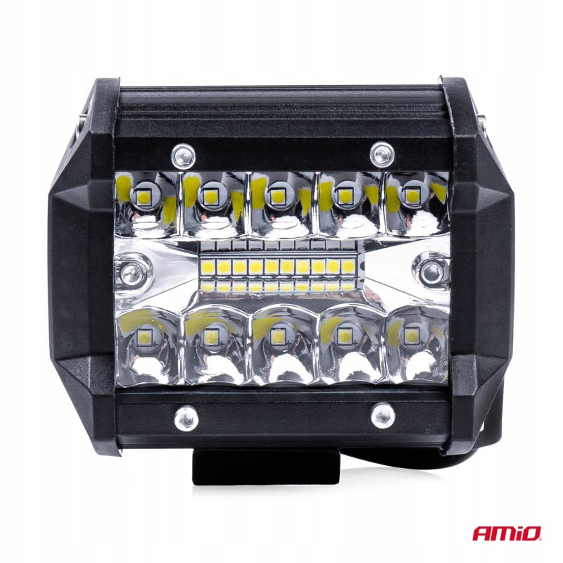 фото №2, Лампа рабочая противотуманная фара led прожектор 20xled naświetlacz 12v 24v противотуманные фары