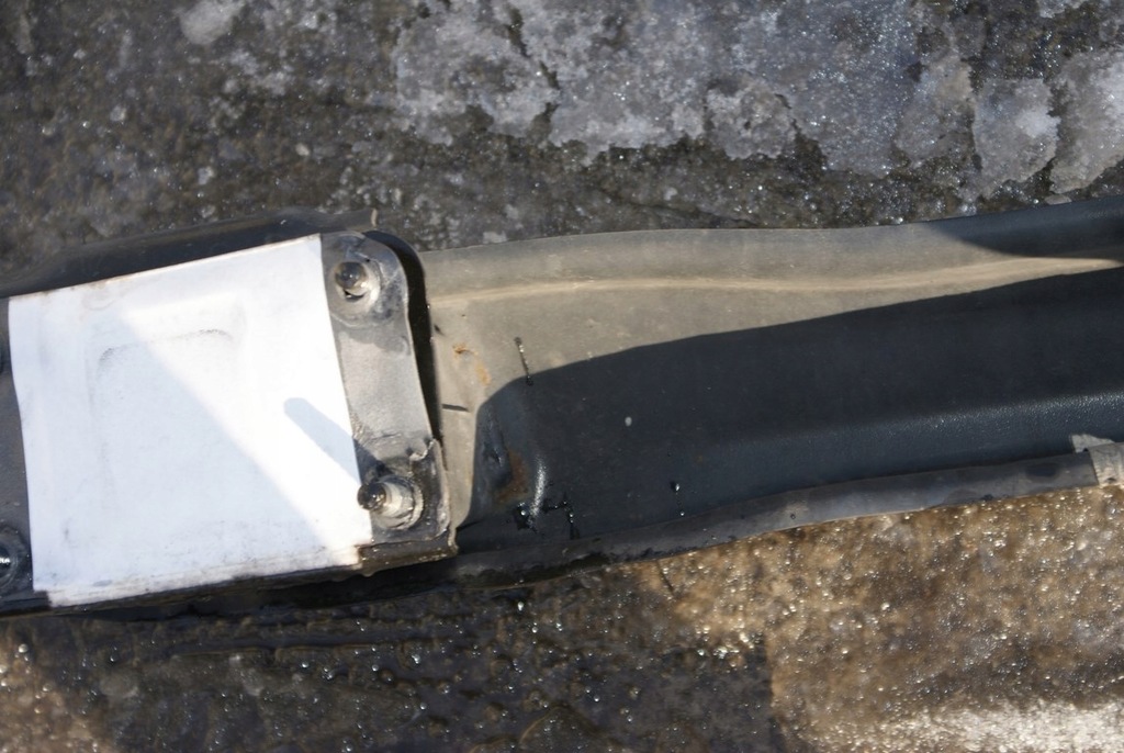 фото №10, Mercedes w204 sedan балка бампера задня підсилювач