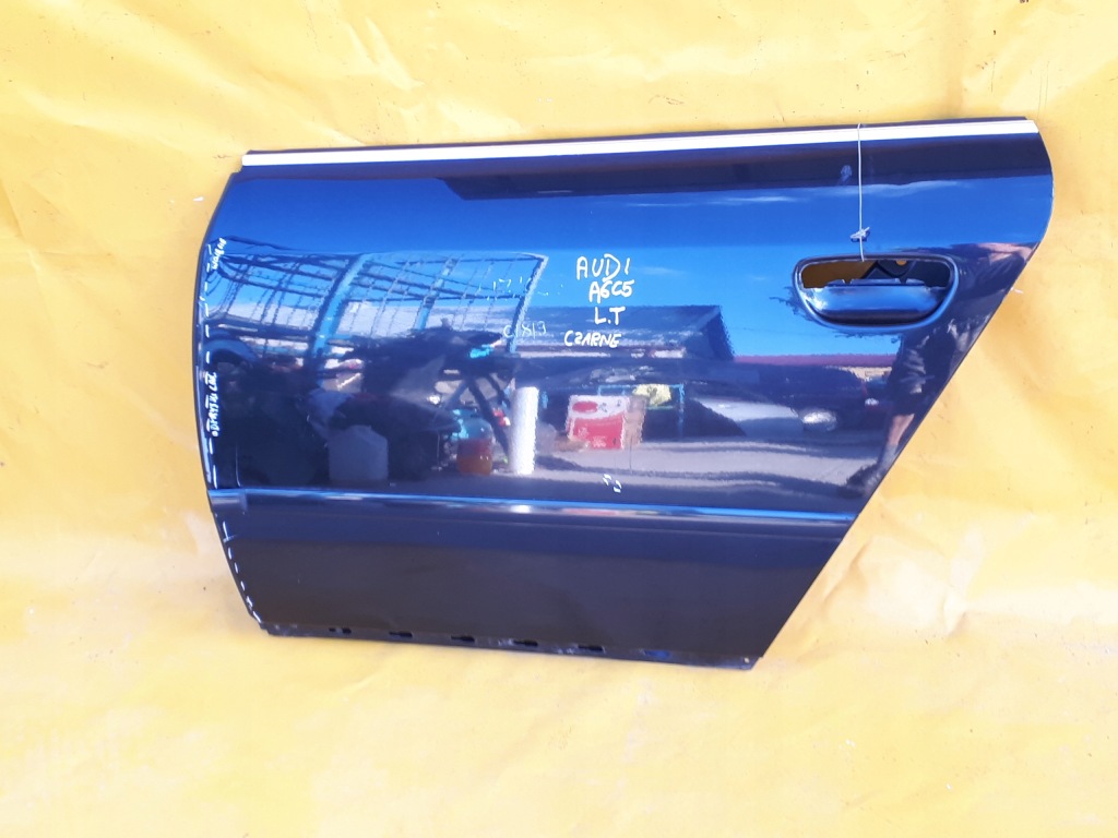 фото №2, Дверь левый задняя audi a6 c5 чёрные