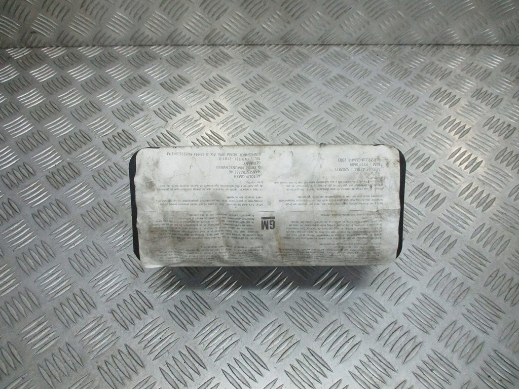 фото №1, Подушка подушка безпеки пасажира opel astra ii g