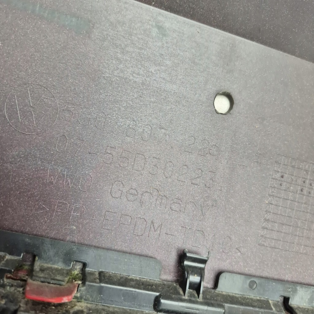 Купити Vw golf 7 vii 5g0 рестайлінг  r-line 16- бампер перед передній 4xpdc spr