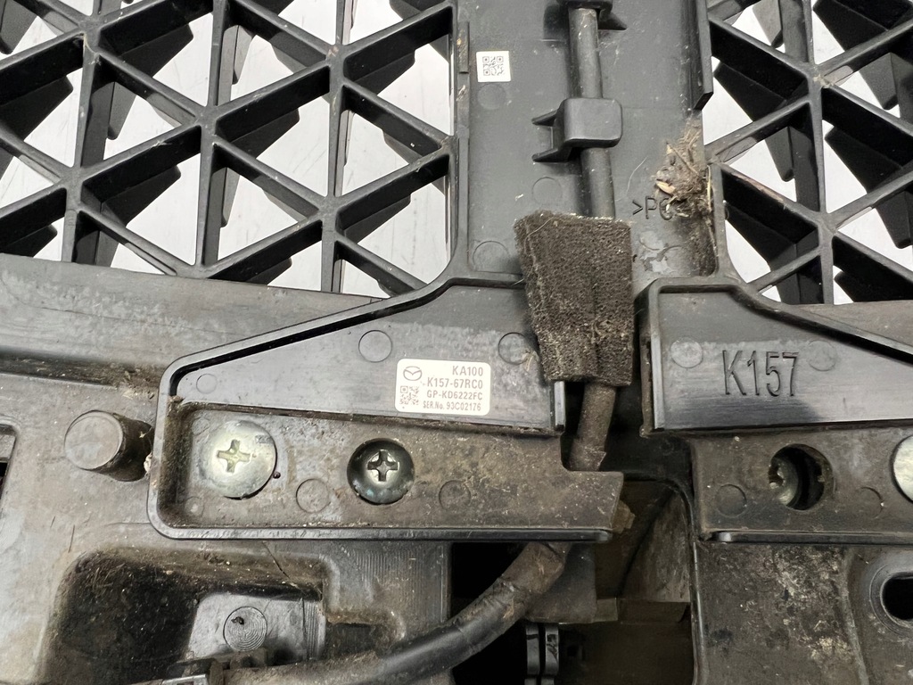 фото №12, Mazda cx5 ii решітка радіатора решітка радіатора бампера передній хром камера 17- n