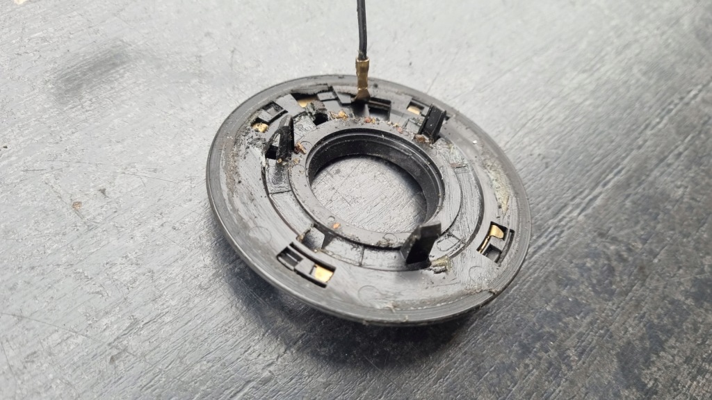 фото №5, Vw t4 лента датчик kąta поворота клаксон