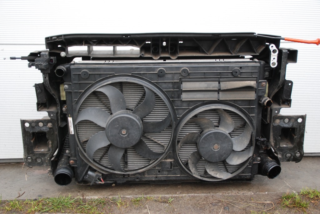 фото №5, Vw tiguan i 5n 06-10r 2.0 tdi pas передний радиатор вентиляторы