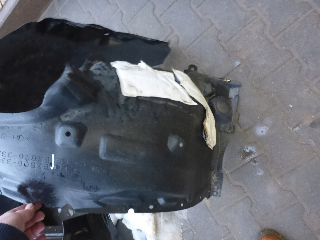 фото №6, Toyota camry 17- передние левая подкрылок оригинал