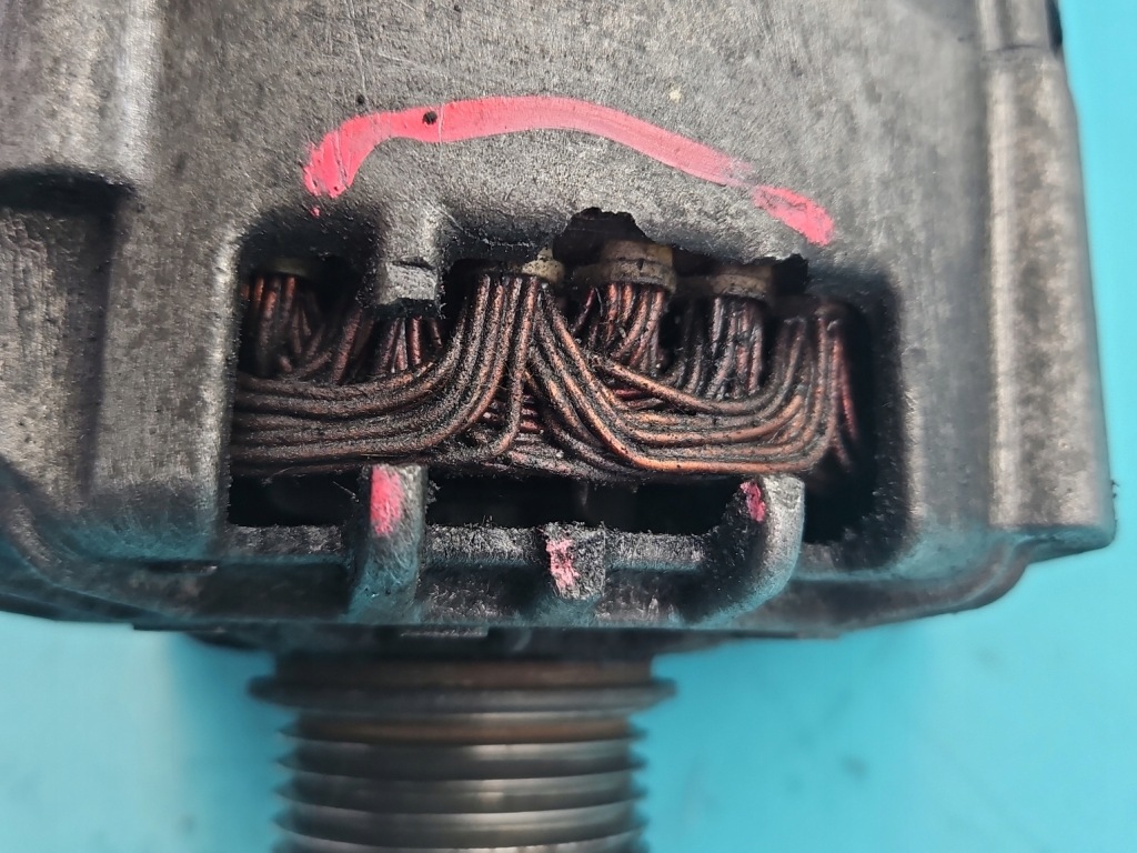 фото №7, Test генератор renault scenic ii 8200290217 1.9 dci