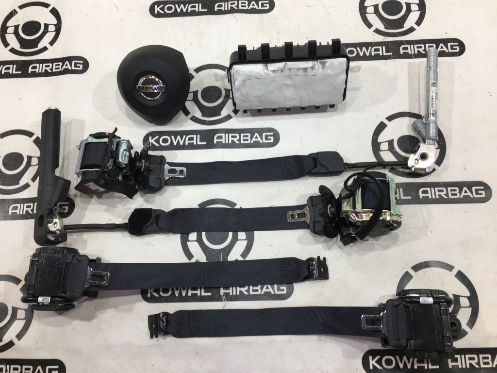 фото №7, Nissan micra k14 v приборная панель панель  подушка безопасности подушки безопасности ремни оригинал демонтаж