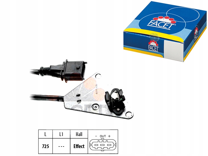 фото №1, Facet 9.0210 датчик, положення вала розподільного валу