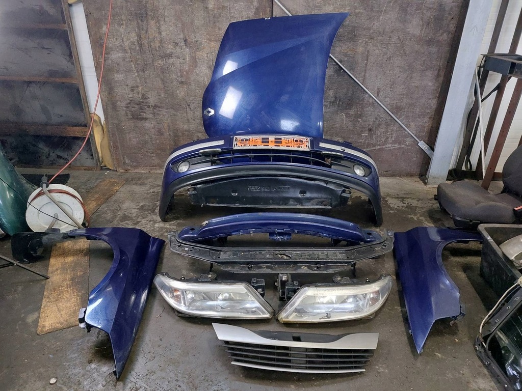 фото №1, Kompletny перед капот бампер лампа крыло renault laguna ii ted44